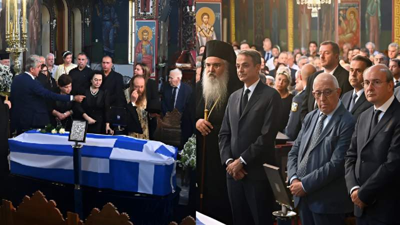 Μητσοτάκης στον επικήδειο για τον Ν. Ταγαρά: Πραγματικά αξίζεις την ελληνική σημαία που θα σε συνοδεύει στην τελευταία σου κατοικία